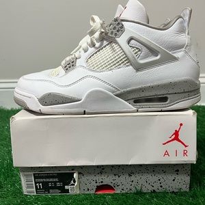 JORDAN 4 RETRO WHITE OREO
